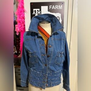 NYDJ Denim Jacket size M